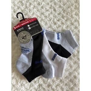 Unisex Florida Gators Low Cut Socks (3 Pair - Size Medium)